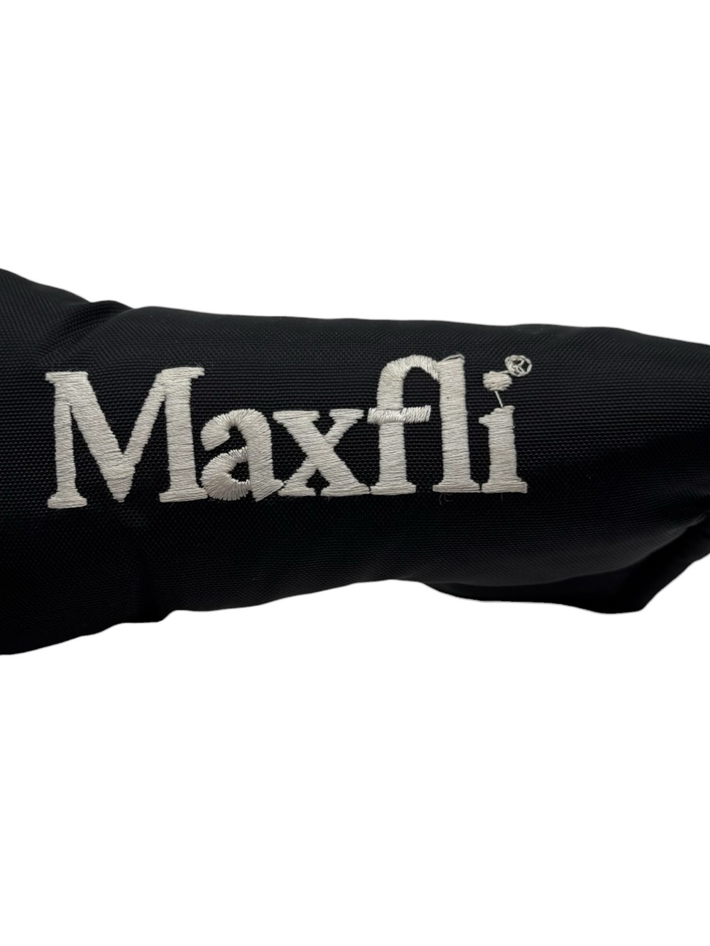 Maxfli Golf Club Blade Putter Headcover Protector Black Embroidered